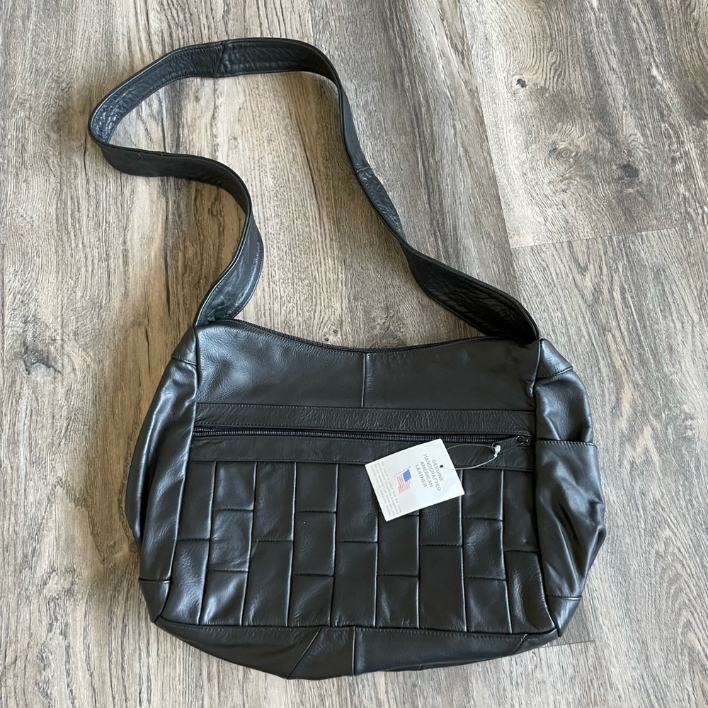Ideal Black Genuine Leather Purse, NWT